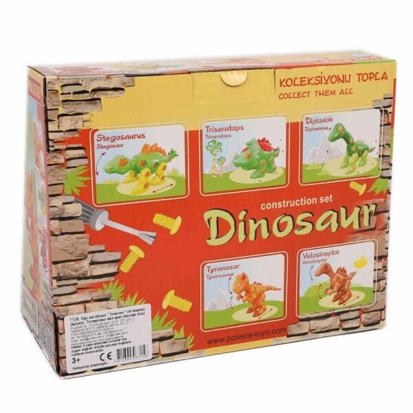 Polesie Yapı Seti Dinozor 77158