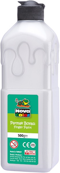 Nova Color Parmak Boyası 500 gr Beyaz NC-374