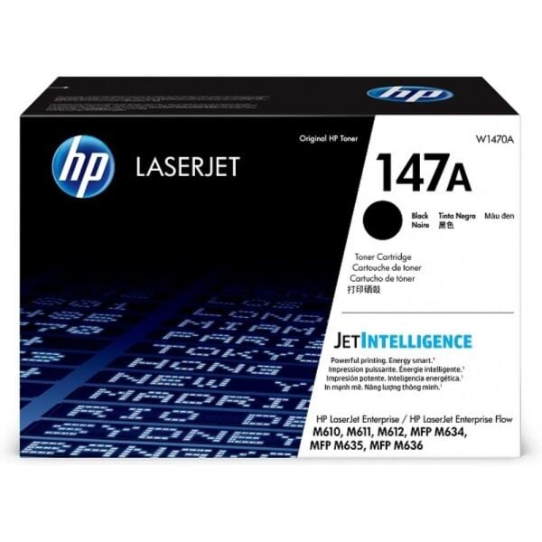 HP 147A Black Siyah 10.500 Sayfa Toner W1470A