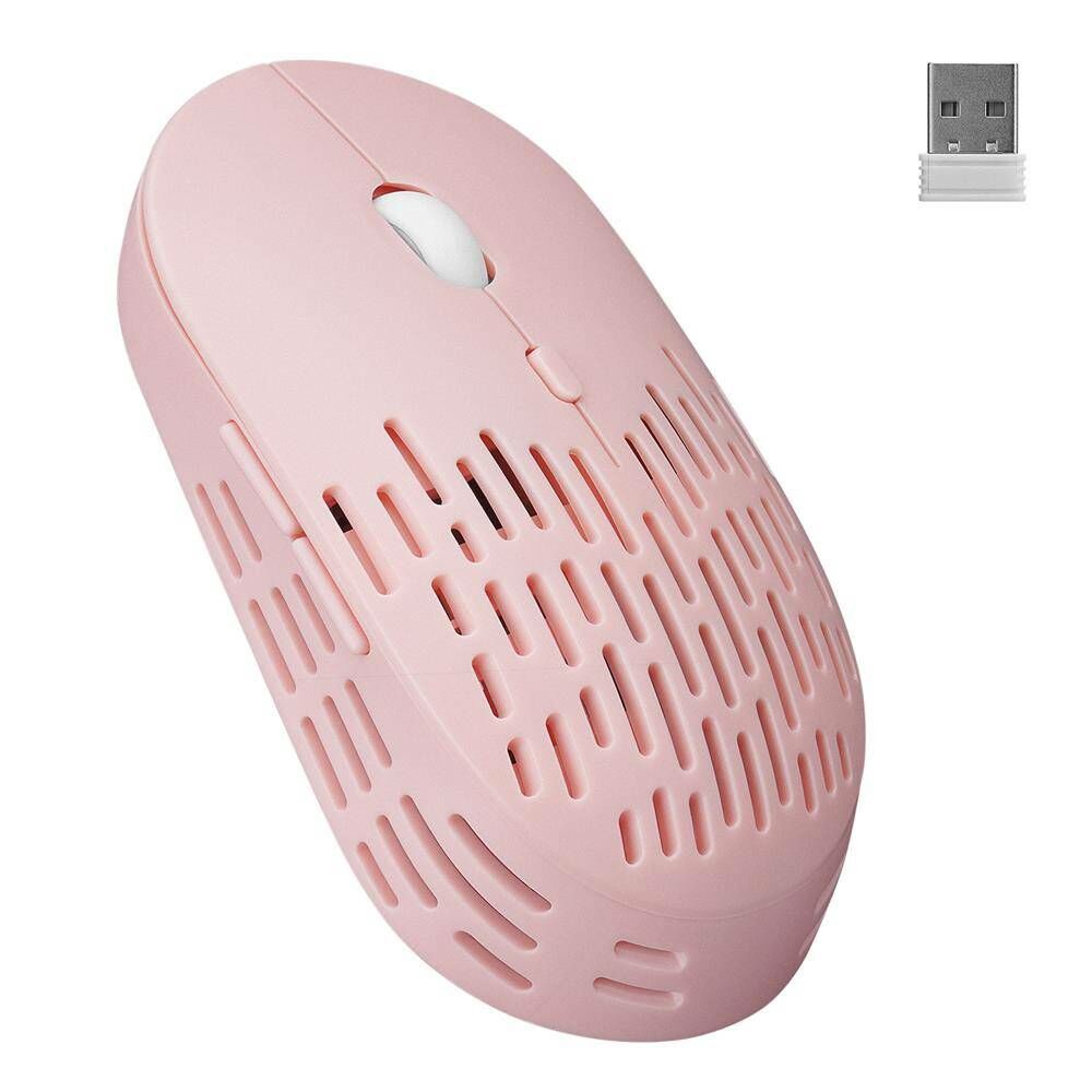 Altec Lansing ALBM7422 Pembe 2.4GHz Şarj Edilebilir Tek Renkli 1600DPI Optik Kablosuz Mouse