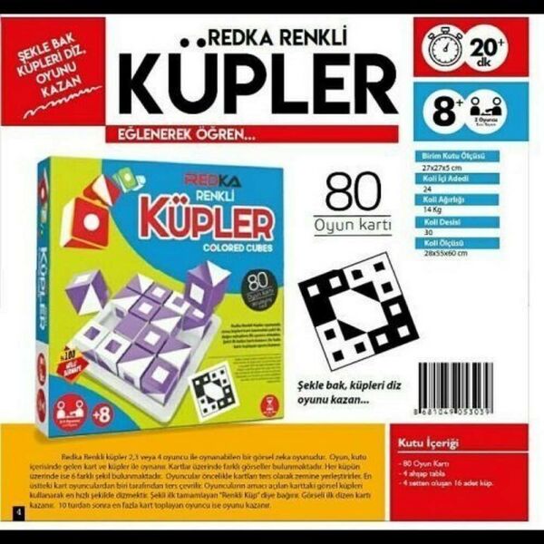 Redka Renkli Küpler 5303