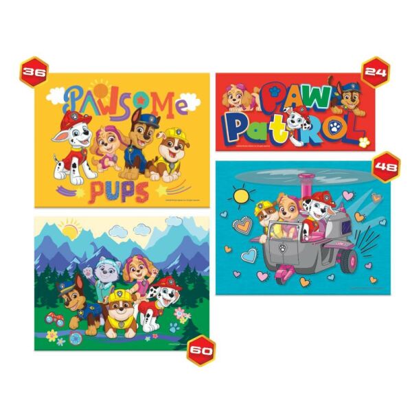 Paw Patrol 4 in 1 Puzzle 7931