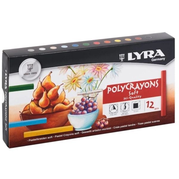 Lyra Pastel Boya Polycrayons Toz Pastel 12 Li 5651120