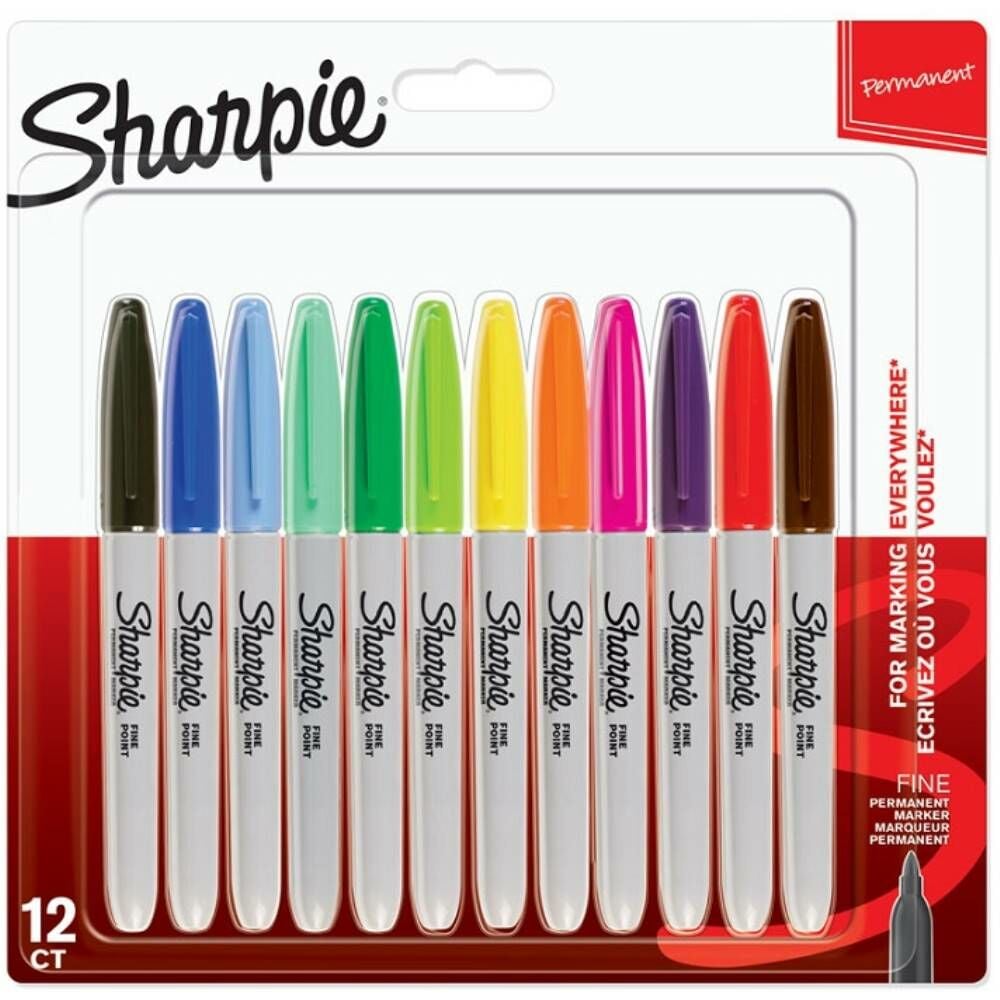 Sharpıe Permanent Set Fıne 12 Li Karışık 2065404