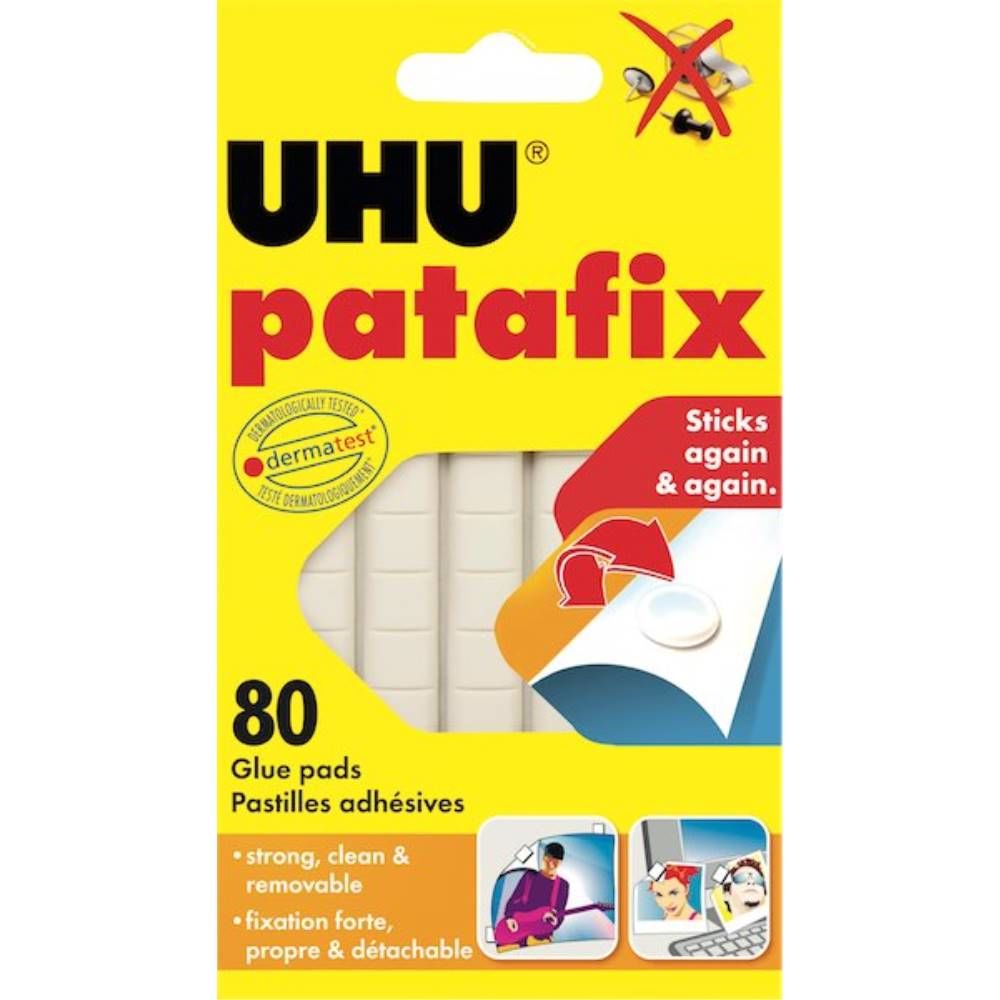 Uhu Yapıştırıcı Tac Patafıx Beyaz 41710