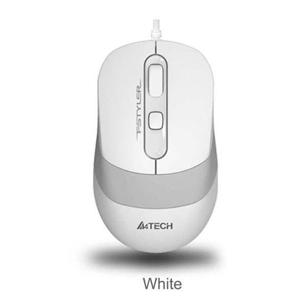 A4 Tech Fm10 Usb Fstyler Beyaz Optik 1600 Dpı Mouse