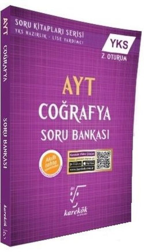 Karekök Ayt Coğrafya Soru Bankası