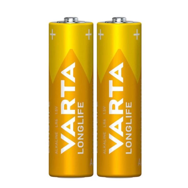 Varta Longlife Alkaline AA 2 li Kalem Pil