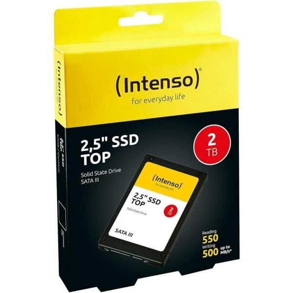 Intenso 2Tb 3812470 Top 550MB--500MB-s 2.5'' Sata 3 Ssd