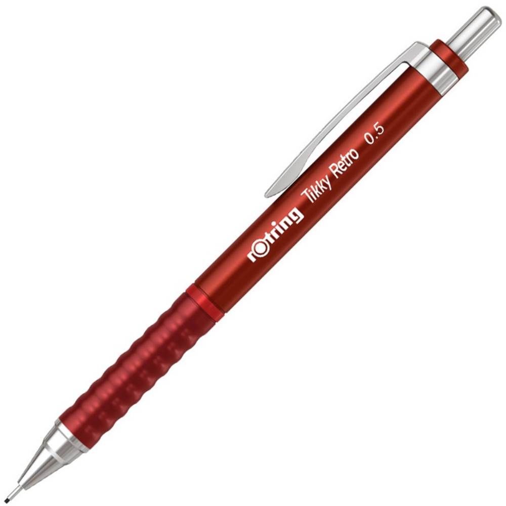 Rotring Tikky Retro Versatil Kalem 05 mm Kırmızı 2202568