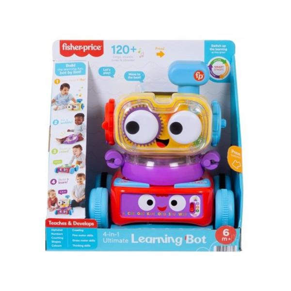 Fisher Price 4 ü 1 Arada Eğlenceli Robot HCK43