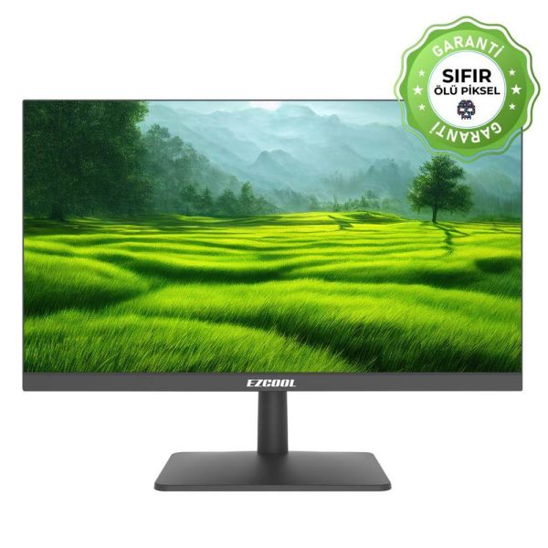 Ezcool 23.8'' Corp EZC24 FHD 5MS 100Hz VGA HDMI VA Monitör (Sıfır Ölü Piksel Garantili)