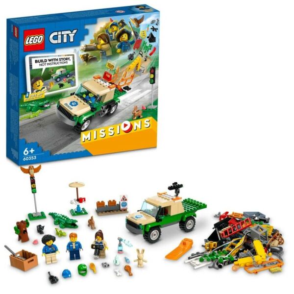 LEGO City Vahşi Hayvan Kurtarma Görevleri 60353