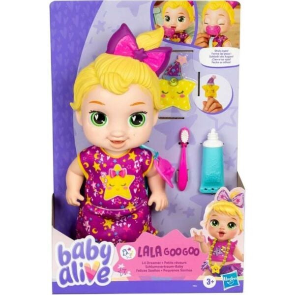 Baby Alive Uykucu Bebeğim Sarı Saçlı Lala Googoo F9856