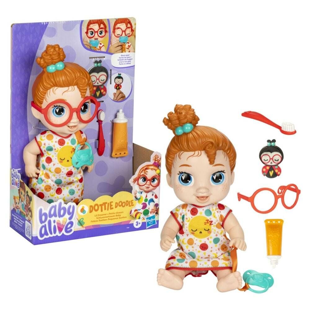 Baby Alive Kızıl Saçlı Uykucu Bebeğim F9965