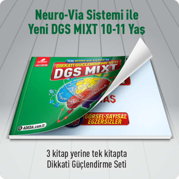 Adeda Neuro Via ile Dikkat Güçlendirme Seti Dgs Mixt 10-11 Yaş