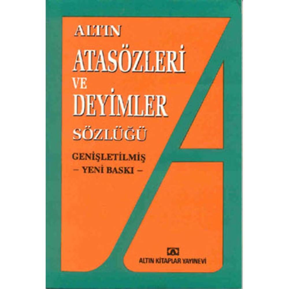 Altın Atasözleri ve Deyimler Sözlüğü Karton Kapak