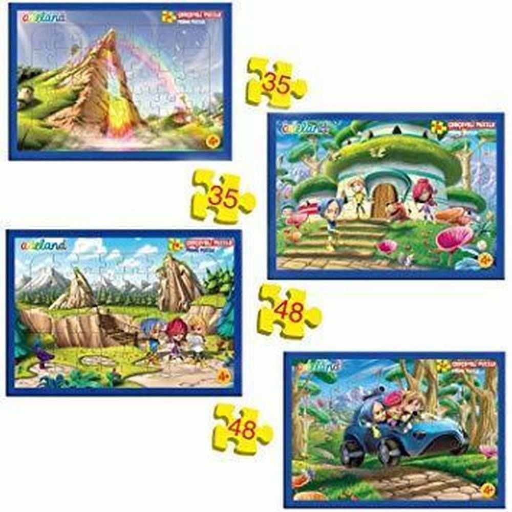 Sluban Girls Dream Uçan Balon Karton Puzzle 253000