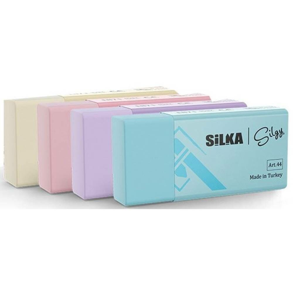 Silka Silgi Pastel 4 Renk 24 Lü Art.44