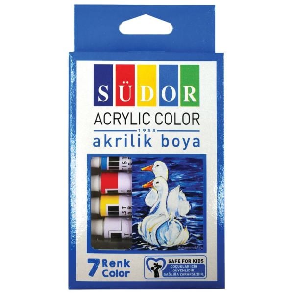 Südor Akrilik Boya Set Tüp 7X9 Ml Sd191