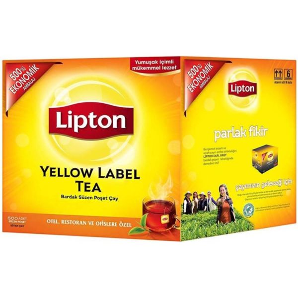 Lipton Bardak Poşet Çay 500 Lü Yellow Label 2Gr 70004874-69700887