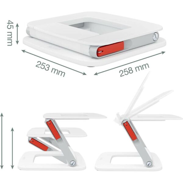 Leıtz Laptop Standı Ergo Çok Açılı L-6424 Beyaz