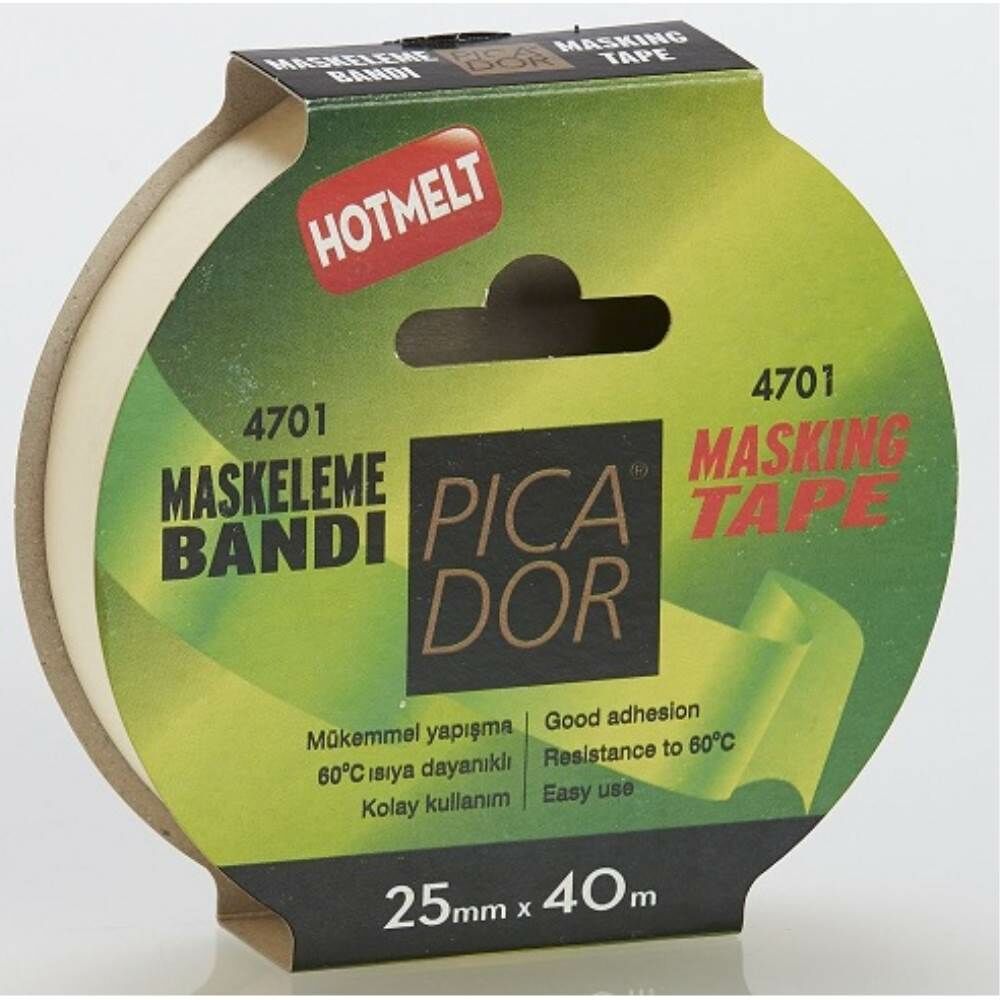 Picador Maskeleme Bandı Askılı 25 mmx 40 mt 4701