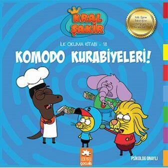 Kral Şakir İlk Okuma Kitabı 18 Komodo Kurabiyeler