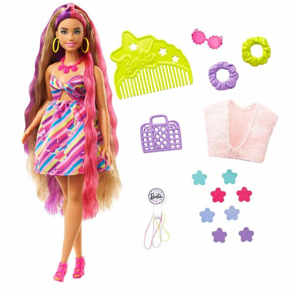 Barbie Upuzun Muhteşem Saçlı Bebekler HCM87 HCM89