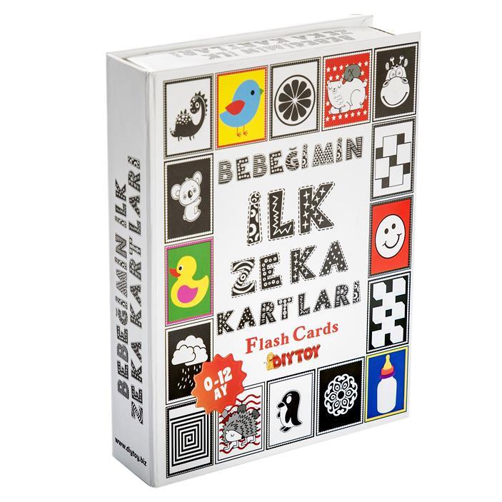 Diytoy Flash Card Manyetik Bebeğimin İlk Zeka Kartları 0-12 Ay 1369