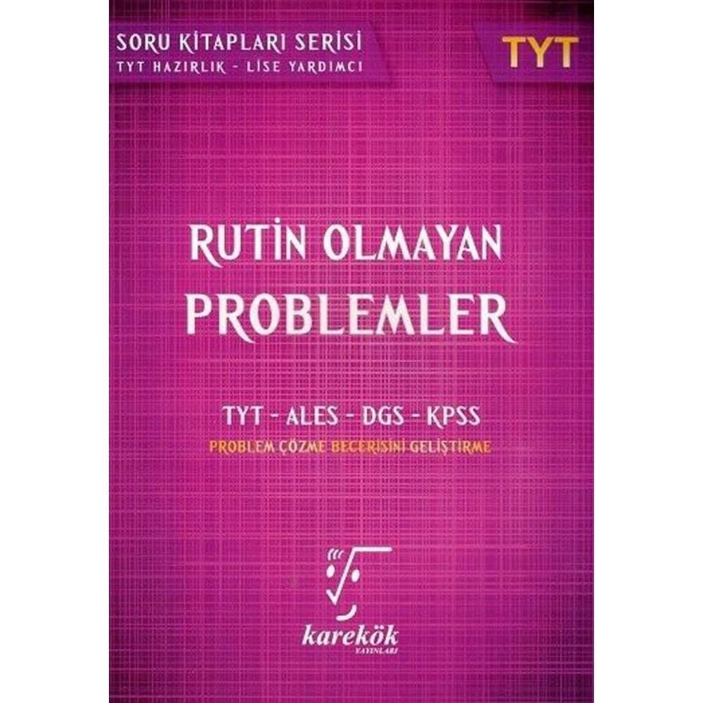 Karekök TYT Rutin Olmayan Problemler