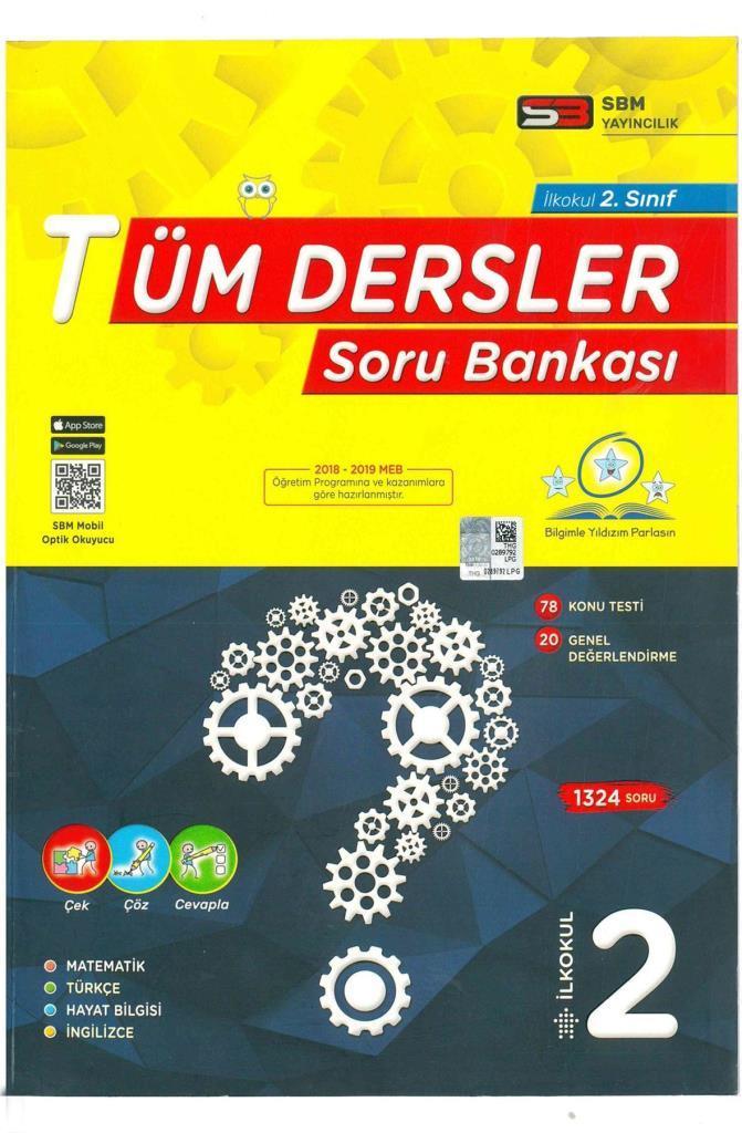 Sbm 2.Sınıf Tüm Dersler Soru Bankası