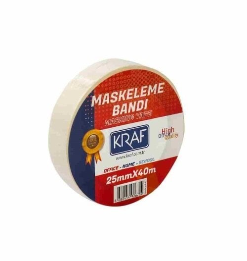 Kraf Maskeleme Bandı 25 mm x 40 mt 4025G