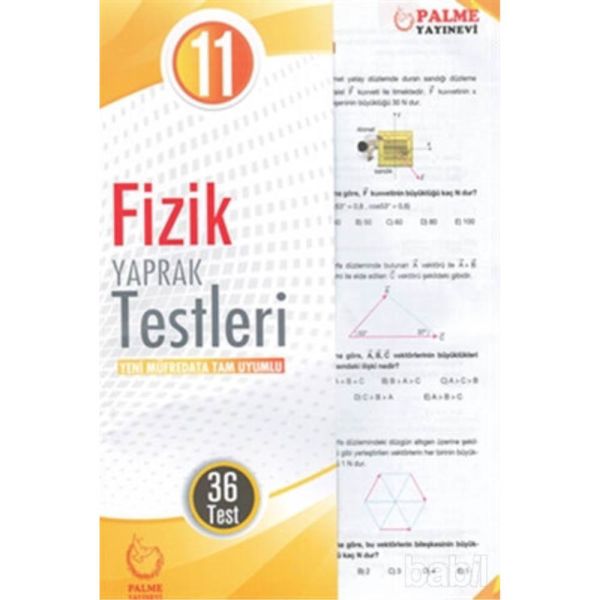 Palme 11.Sınıf Fizik Yaprak Test 36 Adet