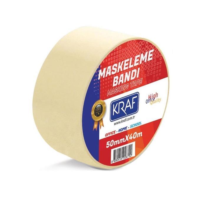 Kraf Maskeleme Bandı 50mm x 40mt 4050G