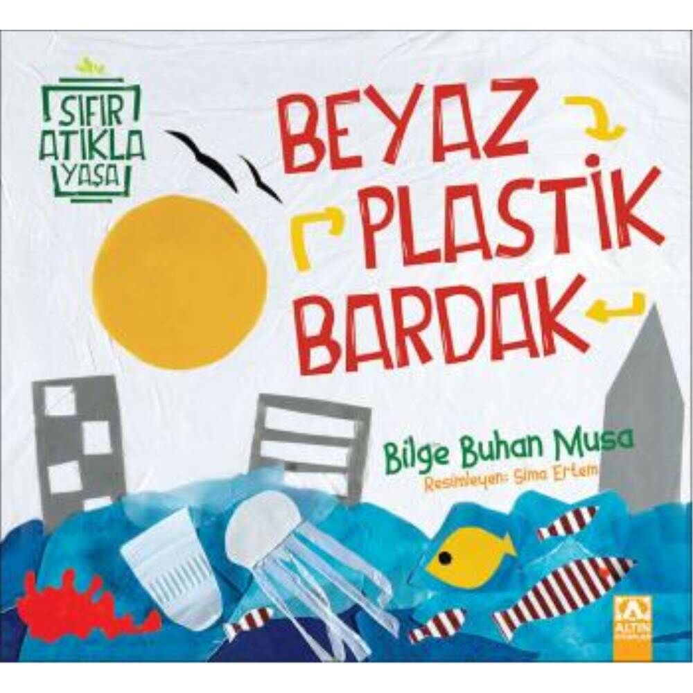 Sıfır Atıkla Yaşa Beyaz Plastik Bardak