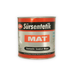 GEN Sür Sentetik Mat Yağlı Boya - 1 KG