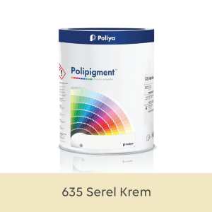 Poliya Polipigment Renk Pastaları 1 Kg 635 Serel Krem