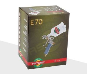 Asturo E70 Boya Tabancası Üstten Depolu 1.8 Mm