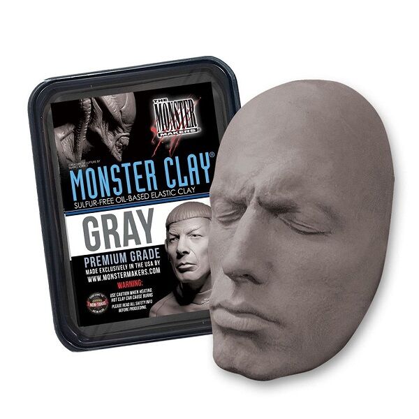 MONSTER CLAY Modelleme Kili Gri (Medium) (2 Kg)