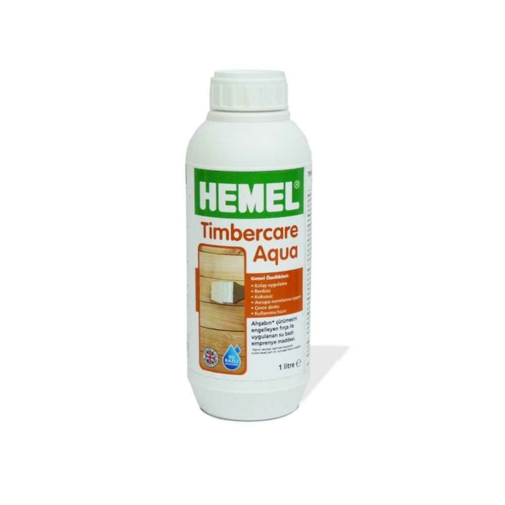 HEMEL Timbercare Aqua Şeffaf Emprenye 1 LT