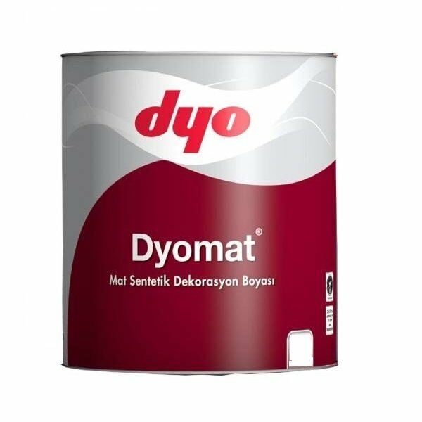 DYOMAT Mat Sentetik Dekorasyon Boyası (0.75 KG)