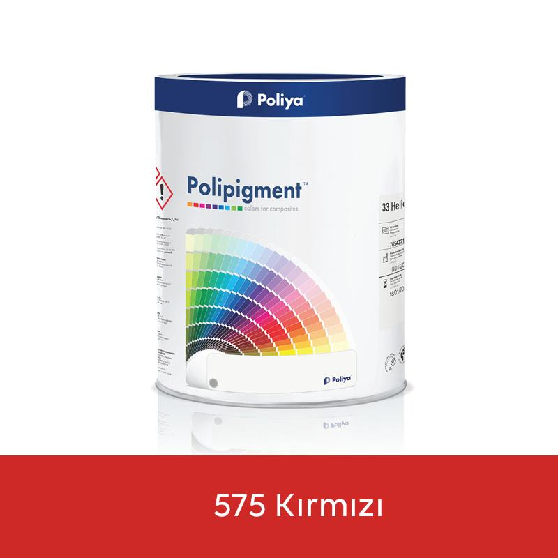 Poliya Polipigment Renk Pastaları 1 Kg 575 Kırmızı