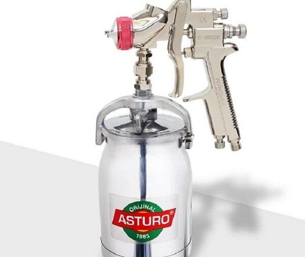 AVROMIX S-350E Profesyonel Boya Tabancası Alttan Depolu 1.8 mm