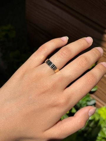 14K GÖNÜL IŞIĞI ALYANS YÜZÜK