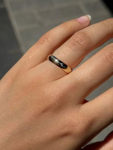 14K SEVGİ HARMANI ALYANS YÜZÜK