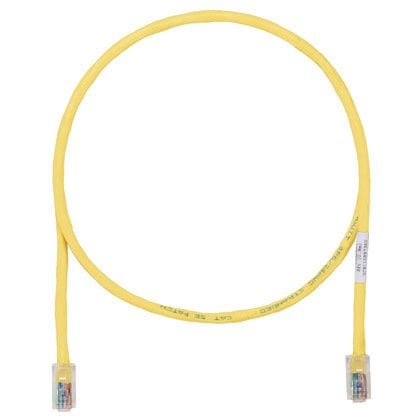 Bakır Patch Cord, Kategori 5e, Sarı UTP Kablo, 30 Metre