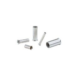 Yüksük, yalıtılmamış, 14 AWG kablo aralığı, 0.39 (10.0 mm) uzunluğunda.