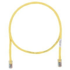 Bakır Patch Cord, Cat 5e, Sarı UTP Kablo, 45m