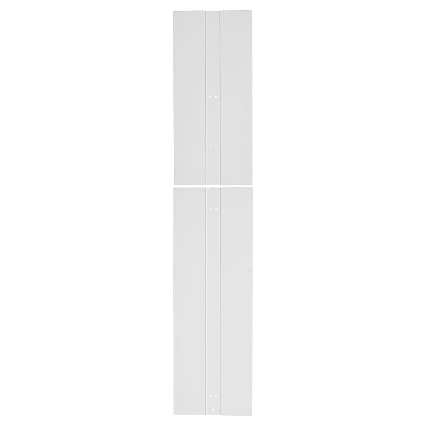 Panduit® PatchRunner® 2 End Panel yöneticileri 84in Panduit PR2V sonu satırda kapalı kapatarak bir profesyonel, temiz bir estetik sağlar. 45RU, Beyaz, 1 adet.